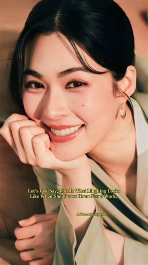 Let's Just Say, This Is What Ling Looks Like When She Comes Home From Work🧡🤎 #linglingkwong #lingorm