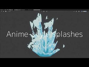 Anime-style splash [Blender Effect Tutorial]