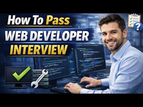 How To Pass a Web Developer Interview (Step-by-Step Guide)