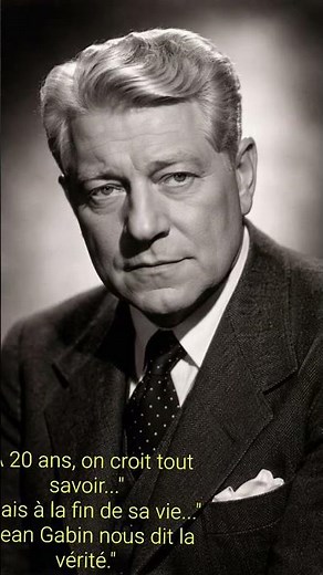 Je Sais - Jean Gabin - 1974