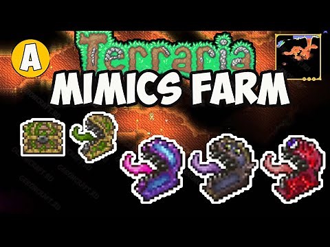 Terraria how to farm Hallowed Mimics | Terraria 1.4.4.9 how to get Crimson & Corrupted Mimics