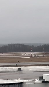 Not an everyday sight at Leahy BTV👀 Can you guess which plane is taking off?✈️ | Patrick Leahy Burlington International Airport - BTV