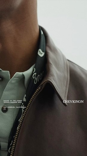 « TROOPER » LEATHER JACKET SOUND OF THE STREET SPRING-SUMMER 2024 LOS ANGELES, CALIFORNIA #CHEVIGNON | Chevignon | Facebook