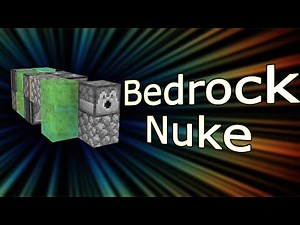 Minecraft TNT Nuclear Missile Bedrock (java link in description)