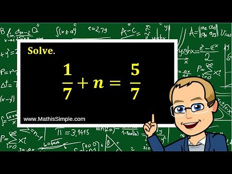 Solving One-Step Equations with Fractions & Decimals | Expressions & Equations | Grade 7
