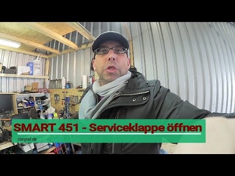 SMART 451 service hatch open / close