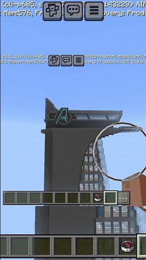 how to build Avengers Tower in Minecraft. #avengers