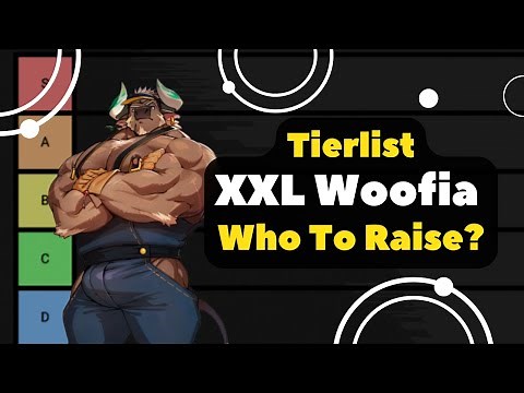 XXL Woofia's On Release Tierlist || XXL Woofia