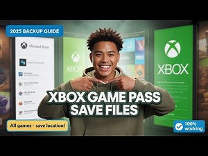 Xbox Game Pass PC & Microsoft Store – Save File Location for Any Game (2025 Backup Guide)