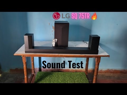 LG SQ75TR 5.1.1 DOLBY ATMOS AND DTS-X SOUNDBAR | DETAILED SOUND TEST
