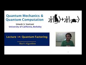 14 1 Shor s algorithm part 1 16 mins