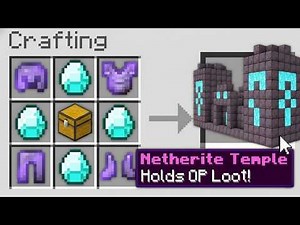 Minecraft, But There Are Custom OP Temples...