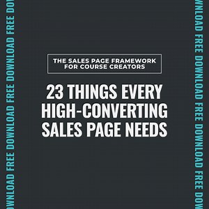 ➡️ I don’t care how amazing your offer is: closing the deal once your prospects land on your sales page is where most online course creators struggle the most. ⁣ ⁣ Most people don’t put nearly as much effort into building the perfect evergreen webinar sales page as they do on other parts of their business - but this makes NO sense, because your sales page is that final push that builds demand and cuts through last-minute objections. ⁣⁣⁣⁣ ⁣ ❌ And no, you can’t just reuse the same sales page from 