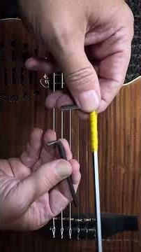 Godin Truss Rod Key (Key Adaptation in Luthierie)