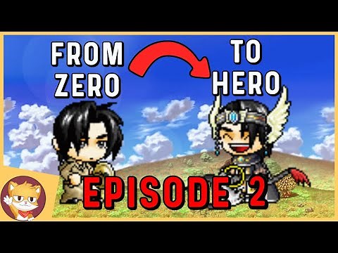 Zero To Hero | Episode 2 | MapleStory Progression | GMS | Reboot