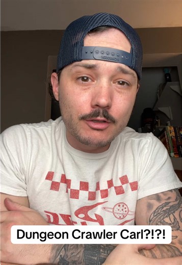 Somebody help me out… What is Dungeon Crawler Carl & why is it all over my FYP?! 😂 #dungeoncrawlercarl #booktok #bookish #booktokfyp #fyp