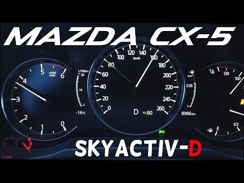 Mazda CX-5 Diesel | Acceleration test | 0-60 Mph / 0-100 Km/h with Dragy