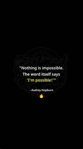 Nothing Is Impossible | I’m Possible Motivation 🔥 Success Mindset #shorts #motivation #viral