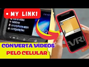 Como CONVERTER VÍDEOS Pelo Celular Usando Aplicativo ANDROID Para Assistir no MyLink1 da CHEVROLET