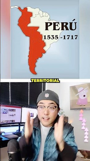 Así era el mapa de Perú