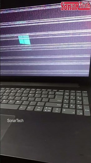 How to fix Laptop Screen Lines Problem | horizontal line problem in Laptop Screen