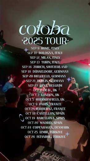 cotoba tour / A presto, Italia!