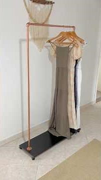 How to Make a Clothes Rack with PVC Pipe #diy