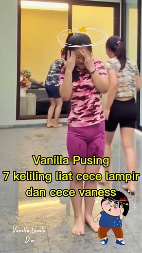 1.1M views · 9.7K reactions | Vanilla pusing 7 keliling liat cece lampir dan cece vaness #fypシ゚viralシ #reelsfb #fypシ #vanillalovely #viralreelsシ #fypシ゚ | Vanilla Lovely | Facebook