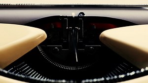 Typewriter, Typing, Writer. Free Stock Video