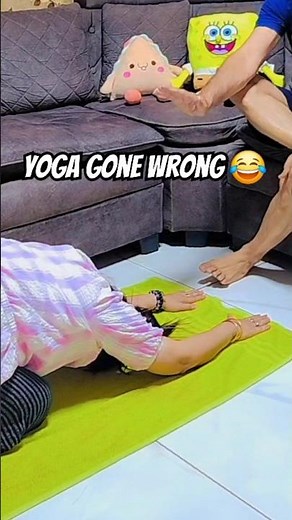 What Happens When YOGA Goes Wrong 😂 (FUNNY) #comedy #funny