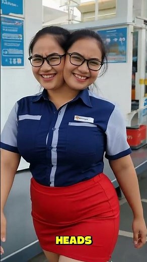 Beautiful and Captivating! Two Headed Conjoined Twin Becomes the Star