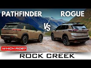 Nissan Rock Creek Edition BATTLE: 2024 Pathfinder or 2025 Rogue?
