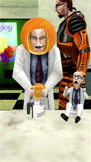 Fellow Scientist Turns into Juice 🧃🍊 / Half-Life ep: 45 #halflife #animation