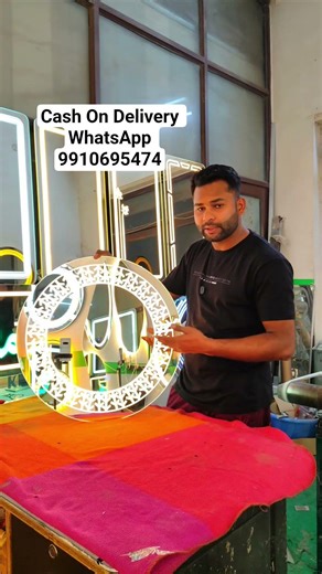 Touch LED Mirror #beelight