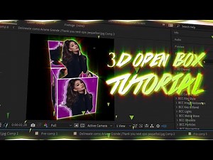 3D OPEN BOX TUTORIAL | AFTER EFFECT