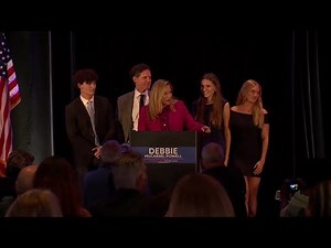 Debbie Mucarsel-Powell speaks after US Senate Race results