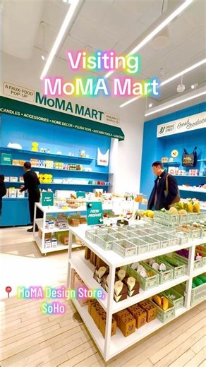 Visiting MoMA Mart and the MoMA Design Store in SoHo, NYC! #MoMA #nyc #soho
