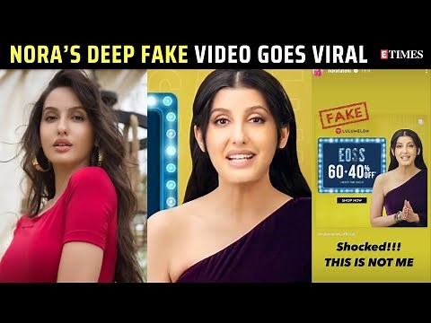 Shocking! Nora Fatehi's Deep Fake Video Goes Viral, Actor Reacts!