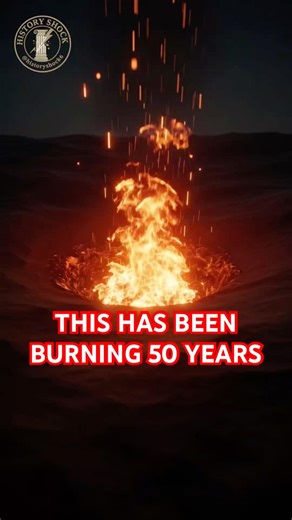 Burning Crater: The fire that never went out.