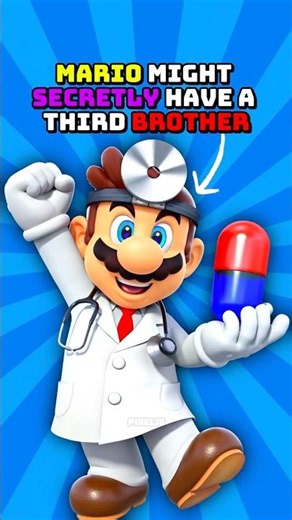 Does Mario ACTUALLY Have A Third Brother? #mario #shorts