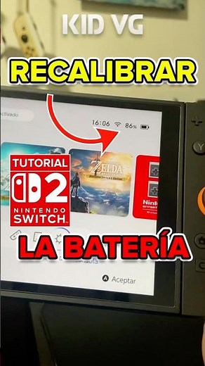 🪫🔋 TUTORIAL | Recalibrate the NINTENDO SWITCH 2 BATTERY #Nintendo