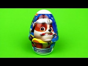Paw Patrol Surprise Egg dairy 4 fun Kinder Surprise Egg #SurpriseBoxTV
