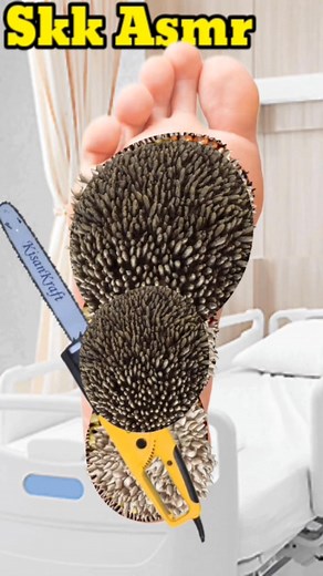 5.6K views · 18 reactions | Relaxing ASMR video featuring animated foot treatment part 1 | Skk Asmr | Facebook