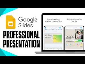 How to Create a Professional Presentation in Google Slides | Design Stunning Slides for Work