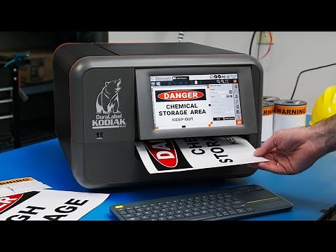 DuraLabel | Kodiak Max Industrial Sign & Label Print System