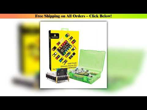 Keyestudio Micro:bit EASY Plug Ultimate Starter Kit for BBC Microbit STEM EDU Programming Learning