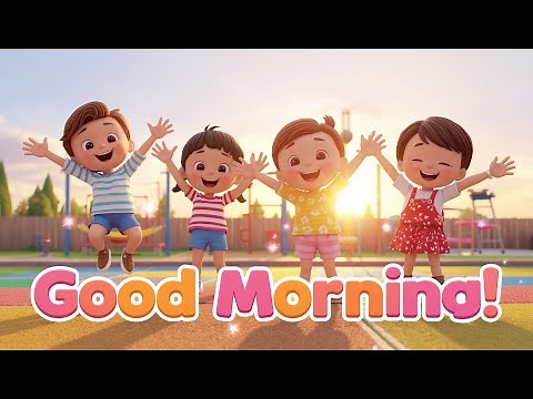 Good Morning Fun! Dance Song + Kids Morning Routine | Animated Nursery Rhymes
