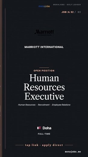 3 Human Resources Jobs Hiring in Qatar — This Month #QatarJobs #HRJobs #Shorts