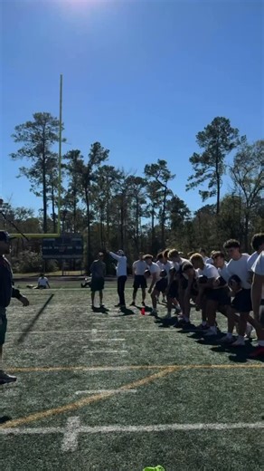 The Woodlands Highlander Football on Instagram: "WE’RE BACK! Football Relay.. Epic Finish… #OffSeason #ForTheW #highschoolfootball #TXHSFB #Finish"