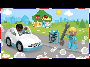 🏎 LEGO DUPLO WORLD car racing 🚌
